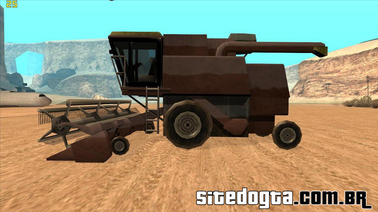 Veiculo COMBINE HARVESTER GTA San Andreas Site do GTA